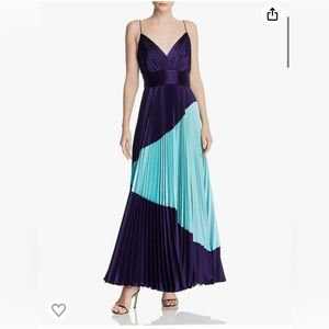 Jill Stuart NWT floor length pleated gown